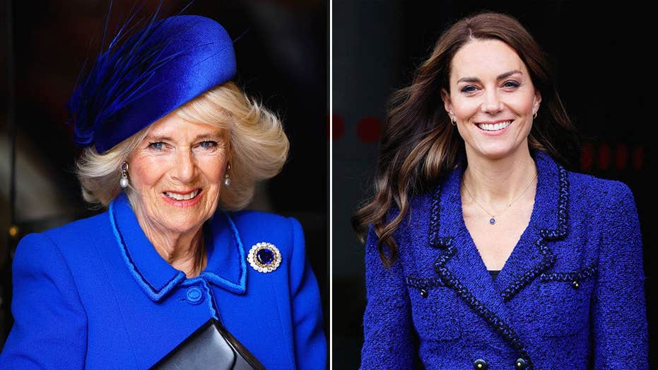 Queen Camilla and Kate Middletons royal battle over blue sparked palace tension: expert