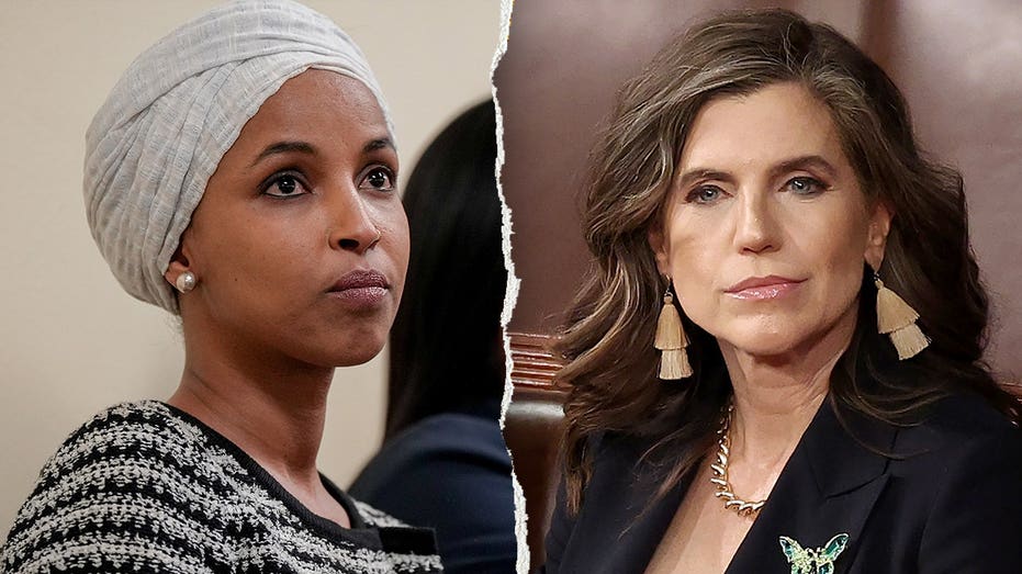 Omar confronted on camera over GOP proposal targeting foreign-born lawmakers: Good luck to her