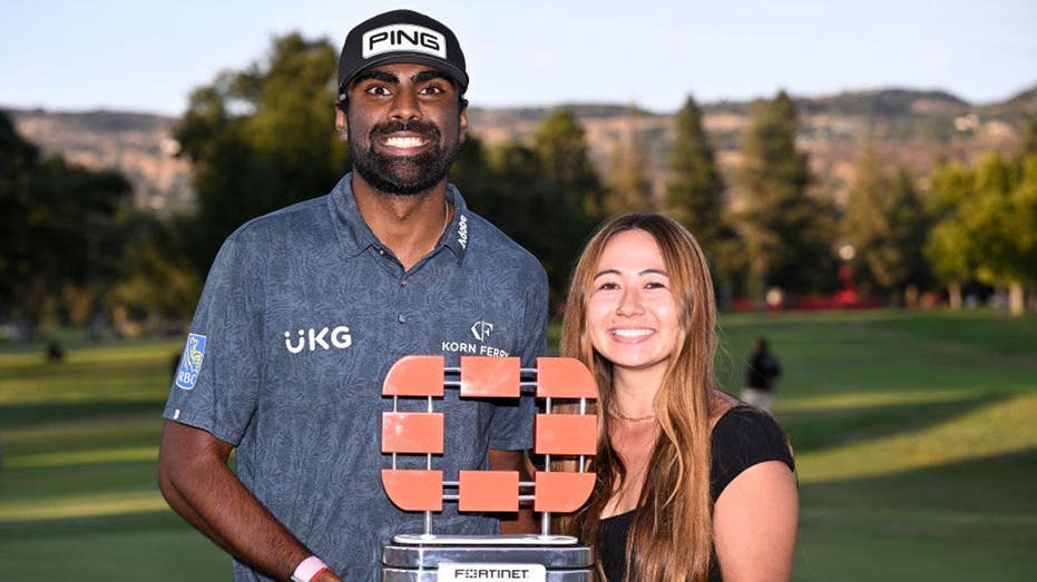 PGA star Sahith Theegala's fiancÃ©e feuds with SportsCenter host over 'uncomfortable' interaction